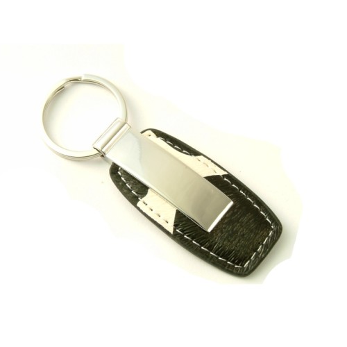 Black Color Metallic Keychain