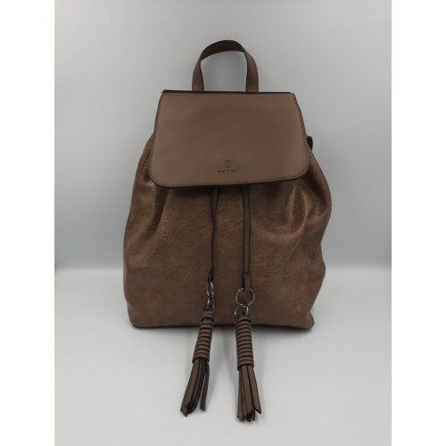 Light Brown Color BagToBag Backpack - 1