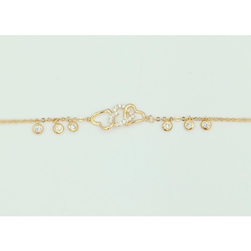 Rose Gold Plated Steel Bracelet