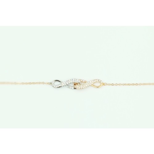 Rose Gold Plated Steel Bracelet