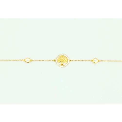Gold Plated Steel Bracelet