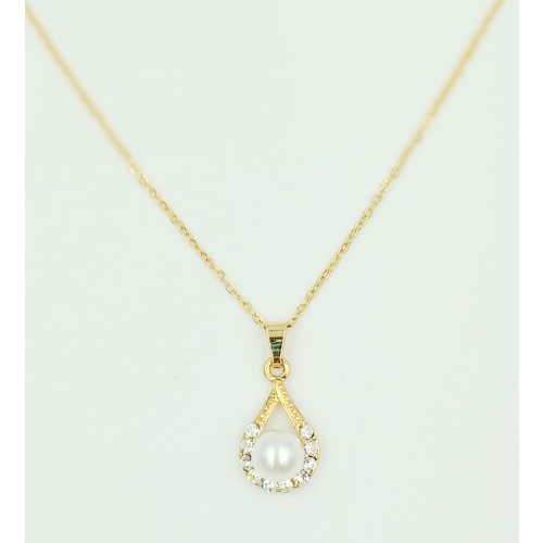 Gold Plated Pearl Neacklace