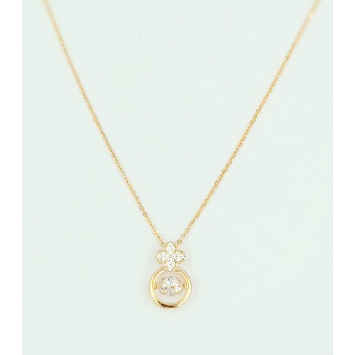 Rose Gold Plated Steel Necklace