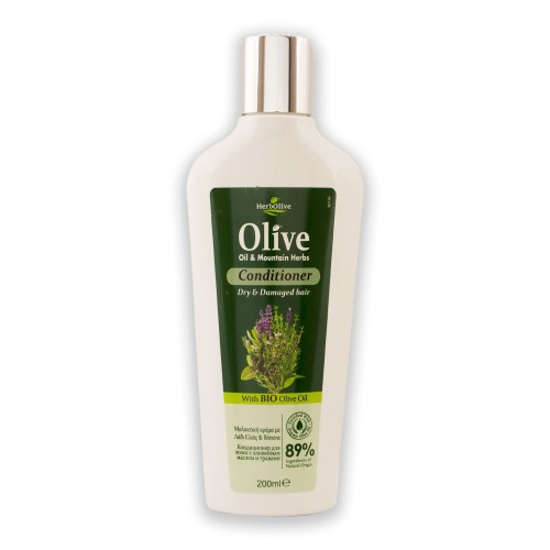 Herbolive Conditioner For Dry & Damaged Hair With Mountain Herbs