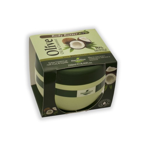 Herbolive Βούτυρο Σώματος Με Καρύδα