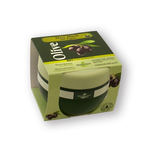 Herbolive Hair Mask For All Types With Olive Oil