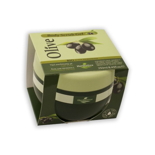 Herbolive Body Scrub Gel Olive Oil