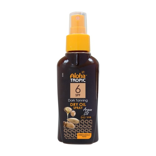Aloha Tropic Micro Λάδι Άργκαν Γιά Βαθύ Μαύρισμα Spf 6