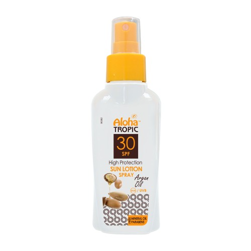 Aloha Tropic Micro Γαλάκτωμα Άργκαν Υψηλής Προστασίας Spf 30