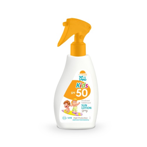 Sea n Sand Γαλάκτωμα Trigger Παιδικό Υψηλής Προστασίας Spf50