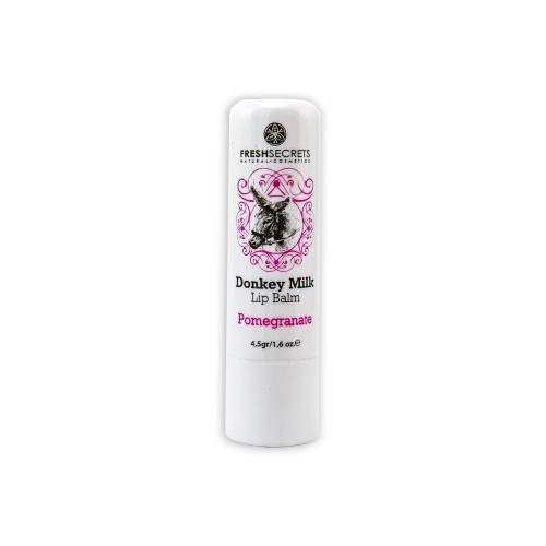 Fresh Secrets Lipbalm with Donkey milk & Pomegranate