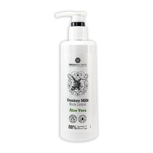 Fresh Secrets Body Lotion Donkey Milk & Aloe Vera