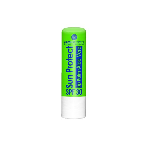 Fresh Secrets Αντηλιακό Lip Balm Aloe Vera Spf30