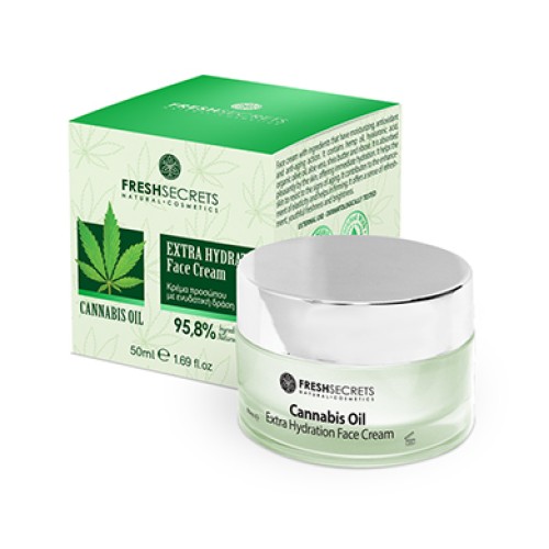 Fresh Secrets Face Cream Extra Hydration With Cannabis