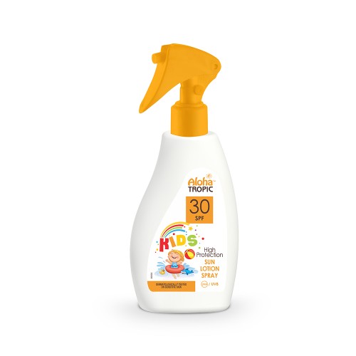 Aloha Tropic Γαλάκτωμα Trigger Οικογενειακό Υψηλής Προστασίας Για Παιδιά Spf 30