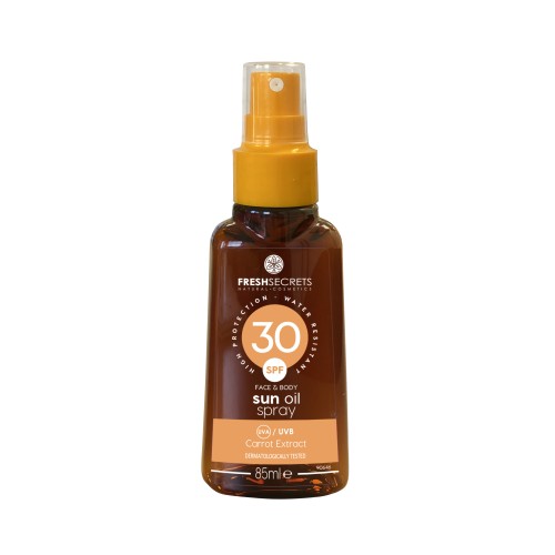 Fresh Secrets Αντηλιακό Λάδι SPF30
