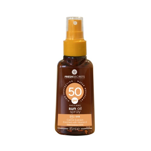 Fresh Secrets Αντηλιακό Λάδι SPF50