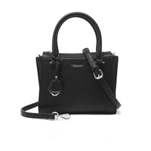 Pierre Loues Womens Bag Crossbody/Handbag Black Colour