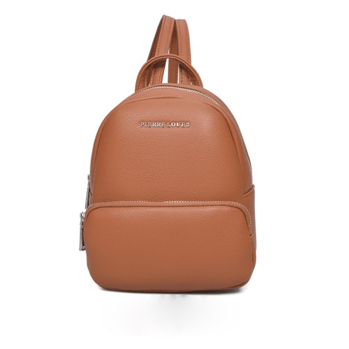 Pierre Loues Womens Bag Backpack Brown Colour