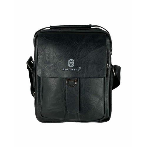 Mens Black BagToBag Crossbody - Hand Bag