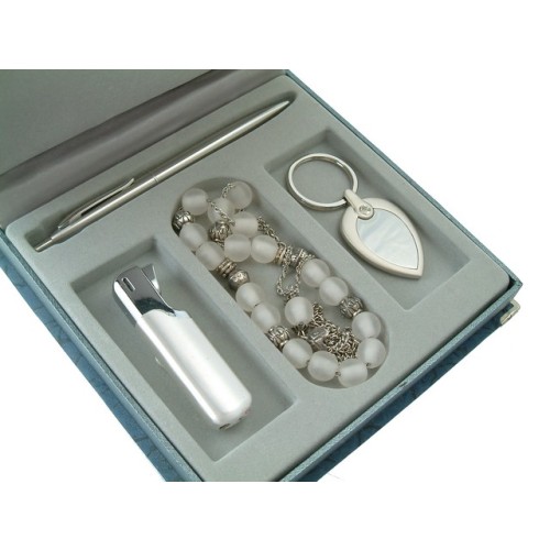 Σετ Δώρου Αναπτήρας Μπρελόκ Κομπολόι Στυλό