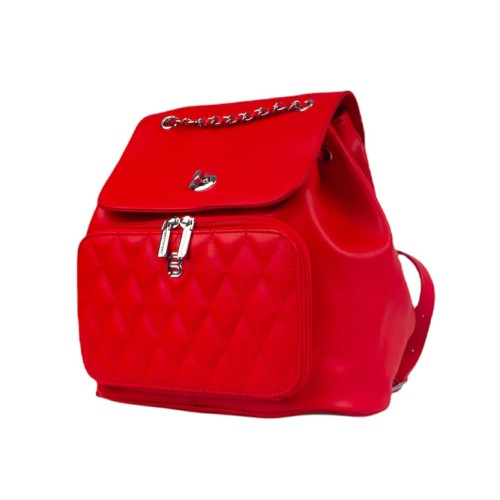Red Color BagToBag Backpack - 3