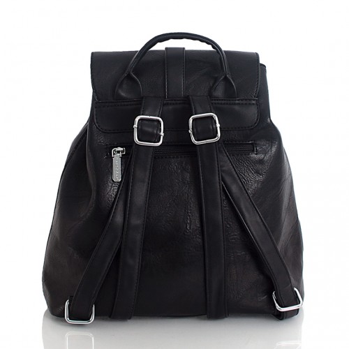 Black Color BagToBag Backpack - 3