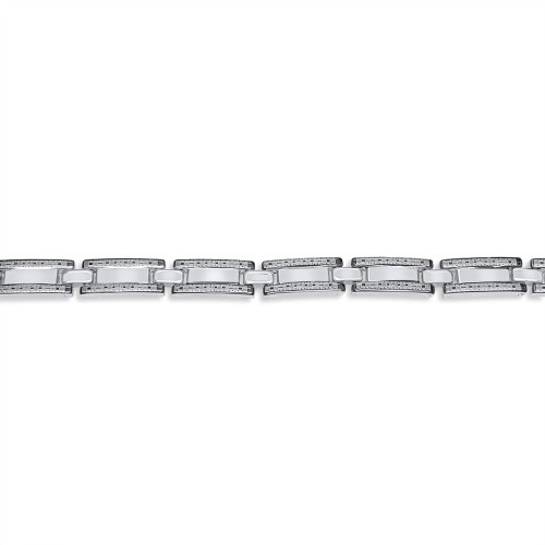 Steel Bracelet With Meander